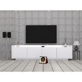 Enfa Store Molto 2 Tv ÜNITESI, Mdf,kolay Kurulum,tv Sehpa - Beyaz - 180 cm