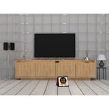 Enfa Store Molto 2 Tv ÜNITESI, Mdf,kolay Kurulum,tv Sehpa - Ceviz - 180 cm