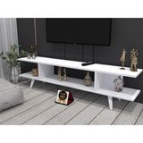 Enfa Store Rayo Tv Ünitesi,mdf,tv Sehpa,tv Dolap,kolay Kurulum - Beyaz - 150 cm