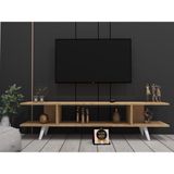 Enfa Store Rayo Tv Ünitesi,mdf,tv Sehpa,tv Dolap,kolay Kurulum - Ceviz - 150 cm