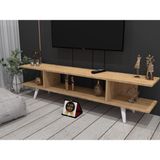 Enfa Store Rayo Tv Ünitesi,mdf,tv Sehpa,tv Dolap,kolay Kurulum - Ceviz - 160 cm