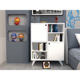 Enfa Store Square Çok Amaçlı DOLAP, Mdf,çocuk Dolabı,mutfak Dolabı,banyo Dolabı - Beyaz