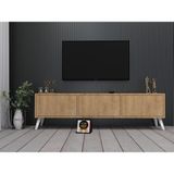 Enfa Store Trejo Tv Ünitesi,mdf,tv Sehpa,tv Dolap,kolay Kurulum - Ceviz - 180