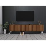 Enfa Store Trejo Tv Ünitesi,mdf,tv Sehpa,tv Dolap,kolay Kurulum - Koyu Ceviz - 160
