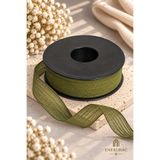Enfal Hac Umre ve Hediyelik Dekoratif Keten Kurdele 20 Metre 2 cm – Hobi, Hediye Paketi, Süsleme ve El İşi Kurdelesi – Çok Renkli Seçenek