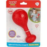 Enfal Marakas Çıngırak Kırmızı - Renkli