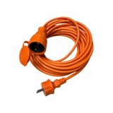 Enfe Uzatma Kablosu 10 Metre 3*1,5 Mm Ttr Kablo Turuncu