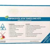 Enfeksiyöz Atık Temizlik Kiti (2 kullanım) (Body fluid spill kit)