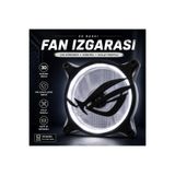 EnfinixTech Asus ROG 120mm Fan Izgarası 3D Baskı PC Fan Koruyucu RGB Uyumlu Kasa Aksesuarı