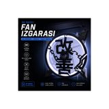 EnfinixTech Kaizen 120mm Fan Izgarası 3D Baskı PC Fan Koruyucu RGB Uyumlu Kasa Aksesuarı