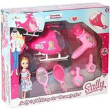 Eng-1137 Sally Helikopter Ve Guzellik Seti -Kingtoys
