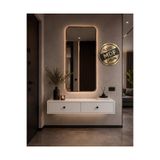 ENG AHŞAP MDF Beyaz 2 Kapaklı Dresuar Modern Mobilya