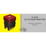 ENG Flaşör Anahtarı Fıat Slx Siyah (7-Pin) (1 Ad )