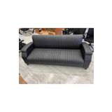 ENG OFİS MOBİLYALARI SAHRA 3 LÜ DERİ KANEPE