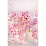 ENG PARTİ DÜNYASI 73 Parça Doğum Günü Balon Konsepti - Happy Birthday Seti ENG-B1017