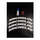 ENGAKSESUAR Michelin 4 Adet Lastik Yazısı Motosiklet Ve Otomobil Michelin Lastik Yazısı Sticker