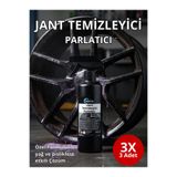 EngCar Care 3 Adet Jant Temizleyici Sprey - A Kalite Balata Tozu ve Demir Tozu Temizleme Spreyi 500Ml