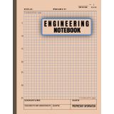 Engineering Notebook: Structured Engineering Logbook with Table of Contents & Numbered Pages – 8.5” x 11”, 120 Pages of 5x5 Grid for Precision Drawing, Note-Taking, and Technical Planning