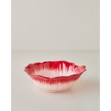 English Home 22 cm Kırmızı-Pembe Flowerella Dolomite Kase Mutfak Gereçleri için Şık Seçim - Kırmızı - Pembe