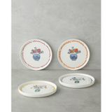 English Home 3078970 Floe Seramik 4'lü Pasta Tabağı 20 Cm Renkli