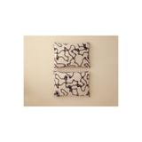 English Home Abstract Art Dijital Baskılı Soft Cotton 2'li Yastık Kılıfı 50x70 Cm Bej