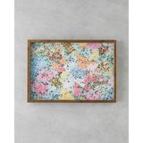 English Home Akuante Dekoratif Tepsi 30X42 cm Multicolor Renkli Malzeme Özellikleri ile Şık Tasarım