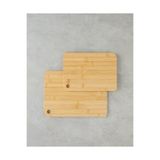 English Home Alia Bambu 2'li Kesme Tahtası 20x28 cm-24x33 cm Natural