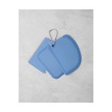English Home Aline Plastik 3'lü Hamur Spatulası Mutfak Gereci 12,5x10 cm Mavi 10045712