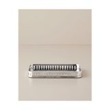 English Home Anabel Metal Dekoratif Tepsi 15x4 Cm Gümüş