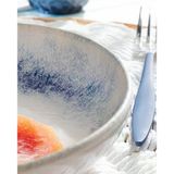 English Home Aqua Sense Seramik Çukur Yemek Tabağı 18 Cm Mavi