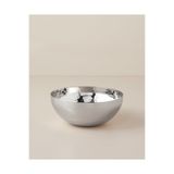 English Home Arden Metal Dekoratif Kase 20X20X6 cm Gümüş
