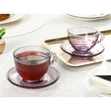 English Home Balloon Cam 2'li Fincan Takımı 230 ml Mor