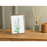 English Home Bamboo Metal Çerçeve Gold - Açık Taba - Standart