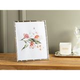 English Home Bamboo Metal Çerçeve Silver - Gümüş - Standart
