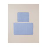 English Home Basicline Kaydırmaz Taban Banyo Paspası Seti 60x80 cm + 40x60 cm Ortanca Lila