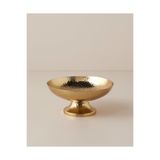 English Home Bella Metal Dekoratif Tabak 19x9cm Gold