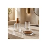 English Home Berry 3 “ Lü Ahşap Cam Banyo Seti