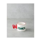 English Home Best Wishes Stoneware Kupa 400 ml Kırmızı - Yeşil