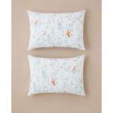 English Home Birdlight Kolay Ütülenir 2'li Yastık Kılıfı 50X70 cm Yeşil - Yeşili