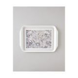 English Home Blooming PP Kaydırmaz Tepsi 39x30 cm Krem