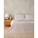 English Home Blossira Kolay Ütülenir Çift Kişilik Çarşaflı Nevresim Takımı 200X220 cm Pembe