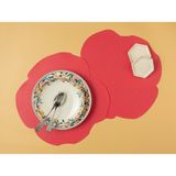 English Home Blossom Suni Deri 2'li Amerikan Servis Pembe - 40 x 40 cm