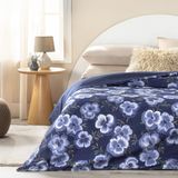 English Home Bluebell Garden Mavi Çift Kişilik Nevresim Takımı 200x220