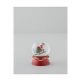 English Home Blume Kar Küresi 9 cm Kırmızı