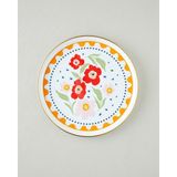 English Home Bright Bloom Emaye Tepsi 31 cm Renkli