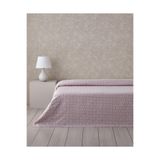 English Home Bright Floral Ecosoft Çift Kişilik Pike 200X220 Cm, Pembe, 200 x 220