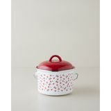 English Home Bright Parade Emaye Bakraç 16 cm Beyaz