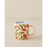 English Home Bright Petals New Bone China Kupa 370 ml Renkli