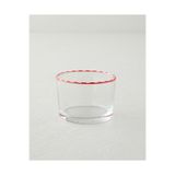 English Home Candy Cane Stripe Cam Çerezlik 8,5 cm Kırmızı