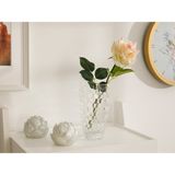 English Home Canker Bloom Kumaş Tek Dal Yapay Çiçek Krem